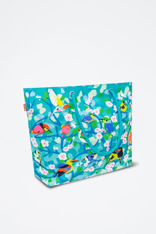 Shopper - Turquoise - Blauw