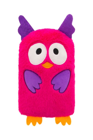Cojín Toodoo Owl 2 - Rosa y violeta - Rosa