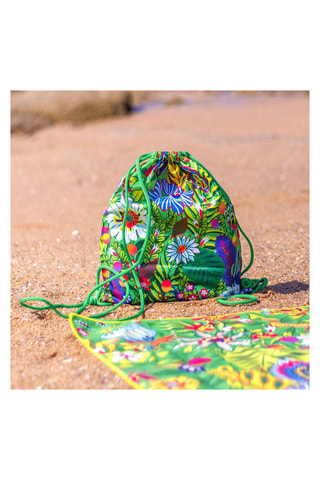Zwemtas Swin Ds Printemps- Groen en Blauw - Groen