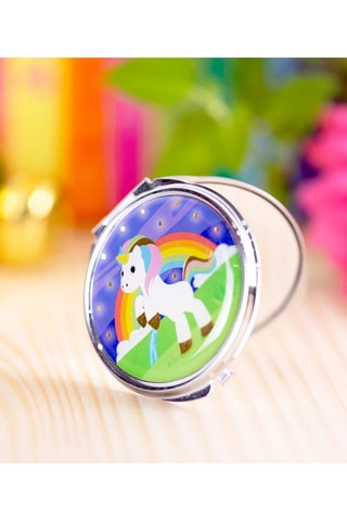 Espejo de bolsillo Lady Look - 6,2 x 0,8 cm - Azul marino