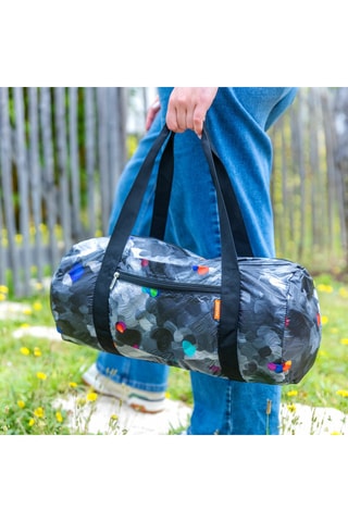 Reistas - Zwart en Wit - 44 cm - Zwart