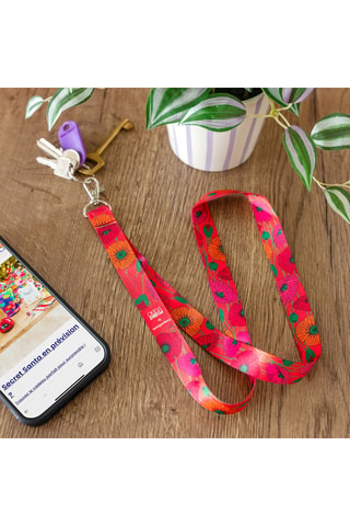Lanyard Keep Me Tight - Rojo