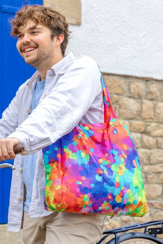 Bolsa de la compra y monedero Palette - Multicolor