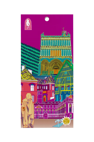 Bloc de notas Formalist - Fucsia - 21 x 10 cm
