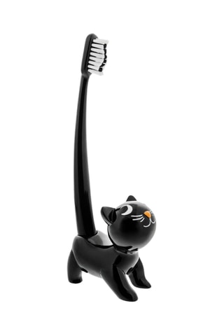 Portacepillos de dientes Catsmille - Negro