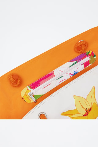Bolsa de la compra Tulipes - Blanco