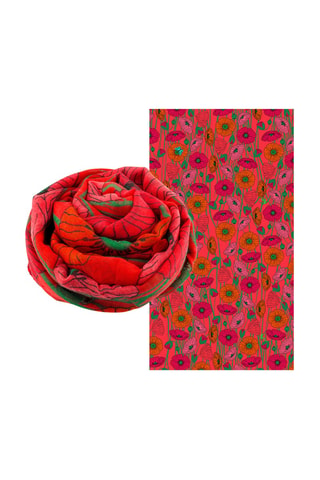 Sjaal Balade Rood - Rood
