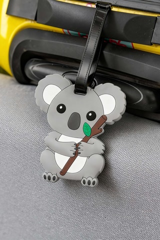 Etiqueta para maletas Ani-Luggage - Gris