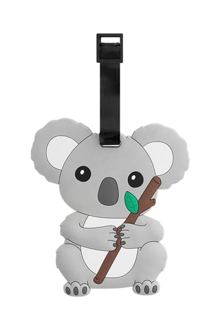 Etiqueta para maletas Ani-Luggage - Gris