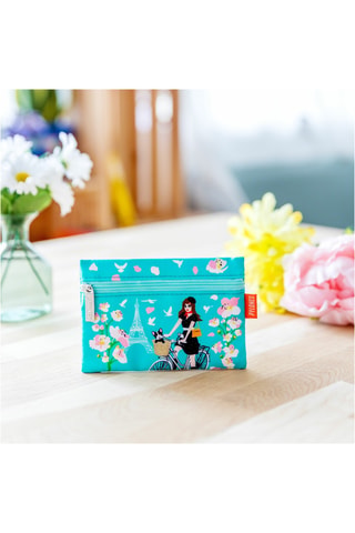 Monedero Parisienne 2 - Azul