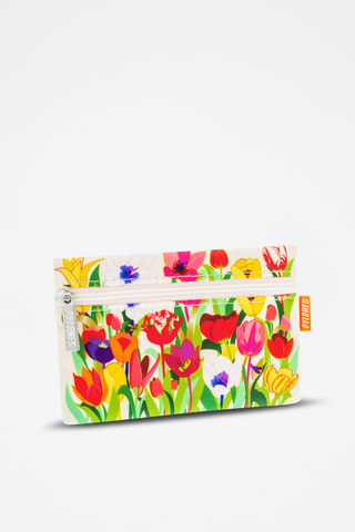Monedero Tulipes - Blanco