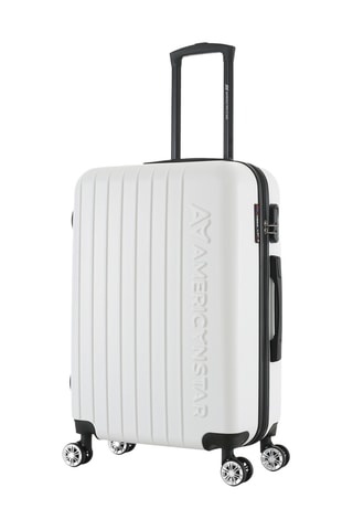 Weekendtrolley Houston (M) - 67 cm - Wit