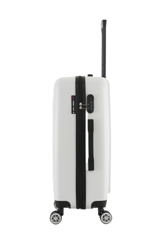 Weekendtrolley Houston (M) - 67 cm - Wit