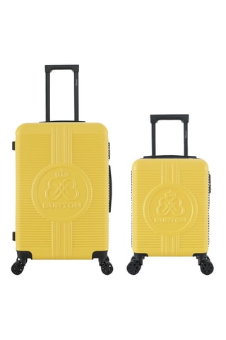 Lowcost Handbagagetrolley en Weekendtrolley Manchester (XS/M) - 47/67 cm - Geel