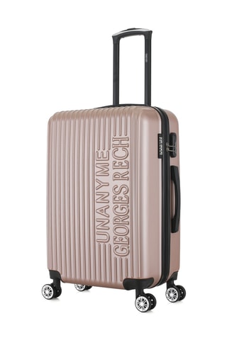 Handbagagetrolley en Weekendtrolley (S/M) Venise - 57/67 cm - Roségoudkleurig