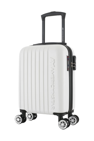 Lowcost Handbagagetrolley Houston (XS) - 47 cm - Wit