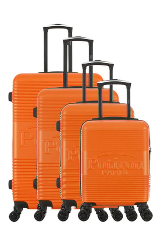 Set van 4 Trolleys Paris (XS/S/M/L) - 47/57,5/67/76,5 cm - Oranje