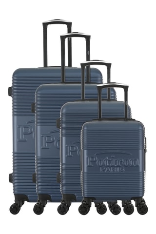 Set van 4 Trolleys Paris (XS/S/M/L) - 47/57,5/67/76,5 cm - Marineblauw