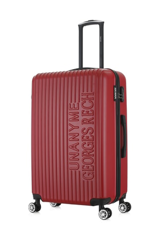 Lowcost Handbagagetrolley en Grote Trolley Venise (XS/L) - 47/76,5 cm - Rood