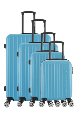 Set van 4 Trolleys Houston (XS/ S/M/L) - 47/57,5/67/76,5 cm - Turquoise