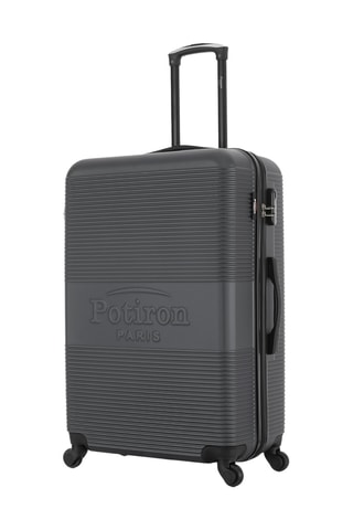 Set van 4 Trolleys Paris (XS/S/M/L) - 47/57,5/67/76,5 cm - Donkergrijs