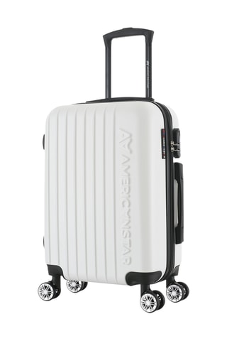 Handbagagetrolley Houston (S)  - 57 cm - Wit