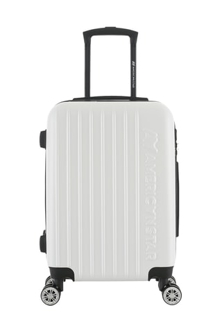 Handbagagetrolley Houston (S)  - 57 cm - Wit