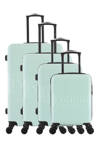 Set van 4 Trolleys - 47/57,5/67/76,5 cm - Lichtgroen