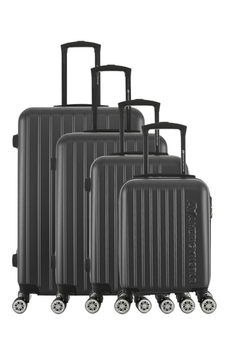 Set van 4 Trolleys Houston (XS/ S/M/L) - 47/57,5/67/76,5 cm - Grijs