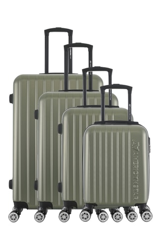 Set van 4 Trolleys Houston (XS/ S/M/L) - 47/57,5/67/76,5 cm - Kaki