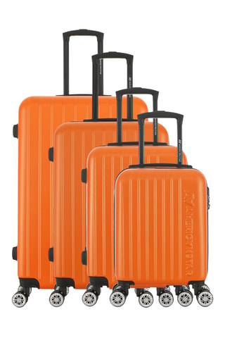 Set van 4 Trolleys Houston (XS/ S/M/L) - 47/57,5/67/76,5 cm - Oranje