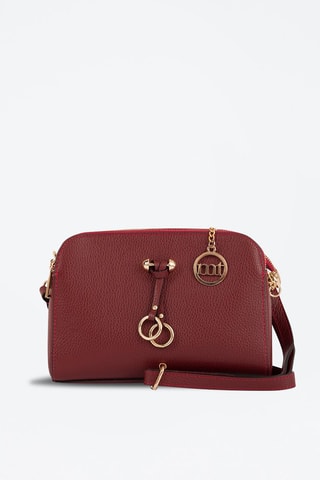 Bandolera de piel Certosa - Rojo