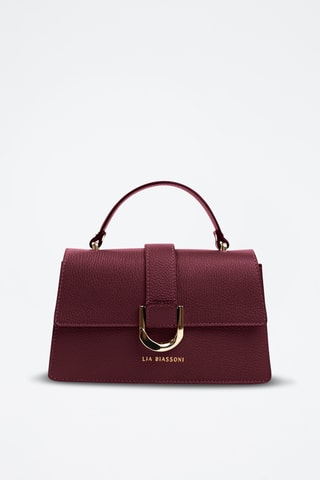 Borsa a mano in pelle Archiano - Bordeaux