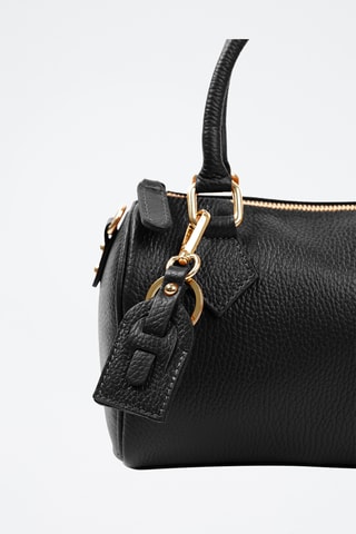 Bandolera de piel Resco - Negro