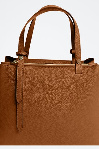 Borsa a mano in pelle - Marrone
