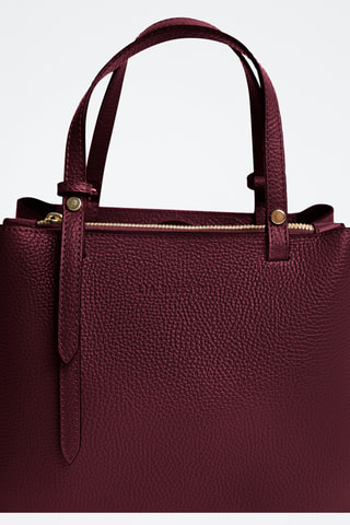 Borsa a mano in pelle - Bordeaux