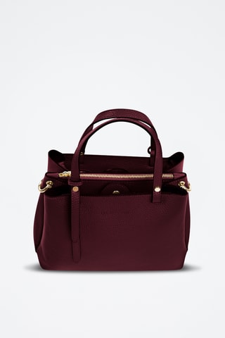Borsa a mano in pelle - Bordeaux