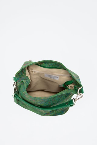 Bolso de piel Benaco - Verde