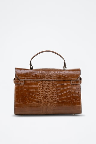Bolso de piel Pascarella - Camel