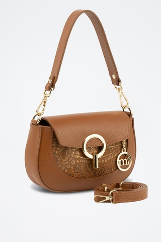 Bolso de piel Zanardini - Marrón