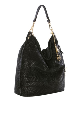 Bolso shopper de piel Niguarda - Negro