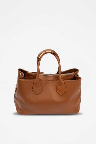 Borsa a mano in pelle - Marrone