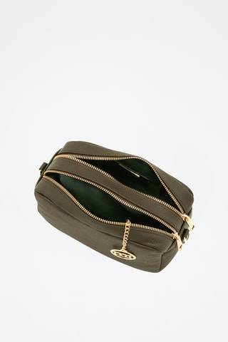 Bandolera de piel Astolfo - Verde