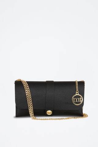 Bandolera de piel Astura - Negro