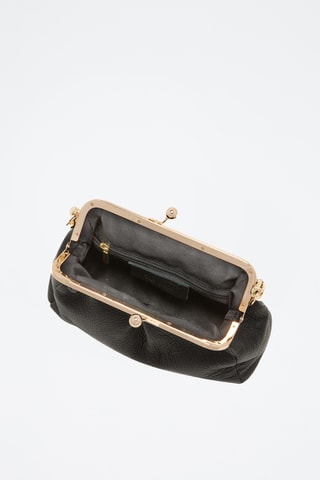 Bandolera de piel Ciane - Negro