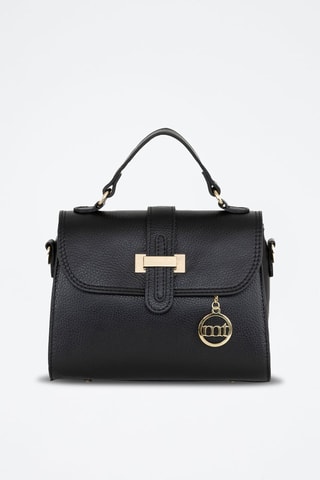 Borsa a mano in pelle Diomede - Nero