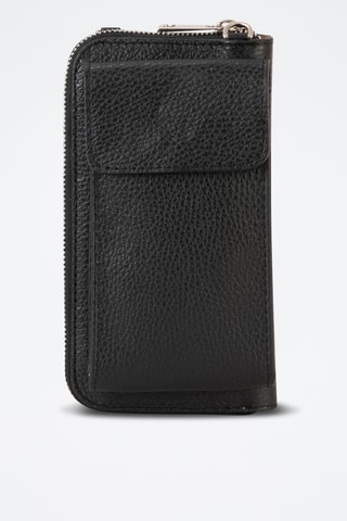 Bolso de mano de piel Cerca - Negro