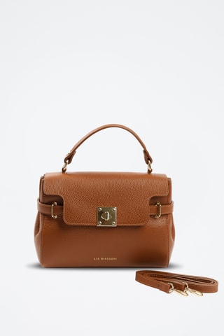 Borsa a mano in pelle - Marrone
