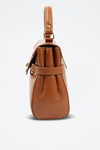 Borsa a mano in pelle - Marrone