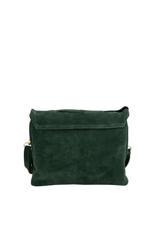 Bandolera de piel Empoli - Verde